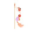 Load image into Gallery viewer, P.L.A.Y. Feline Frenzy Swatlami Wand Toy on a white background
