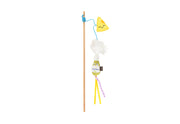 P.L.A.Y. Feline Frenzy Feline Blanc Wand Toy on a white background