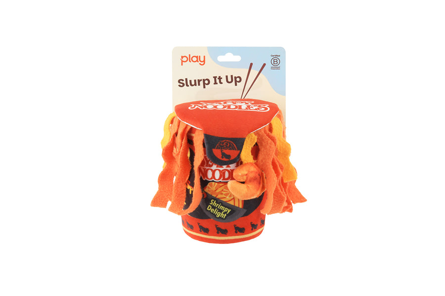 P.L.A.Y. International Classic Slurp It Up Toy in packaging on a white background