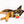 Load image into Gallery viewer, P.L.A.Y. Alien Buddies Astro Explorer Toy - big black and brown dog laying on its side with toy in mouth while looking into the camera
