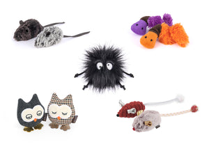 Feline Frenzy - Cat Toy Critter Collection
