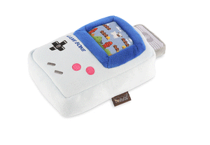 P.L.A.Y. 90s Classics - Game Bone Toy GIF with motion of game coming out of Gaming Console