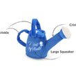 Load image into Gallery viewer, Blooming Buddies Collection by P.L.A.Y. Waggin&#39; Watering Can Toy with features pointed out
