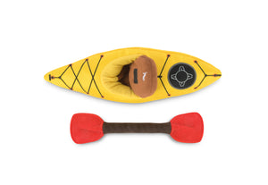 Camp Corbin Collection K9 Kayak Toy by P.L.A.Y. with paddle removed