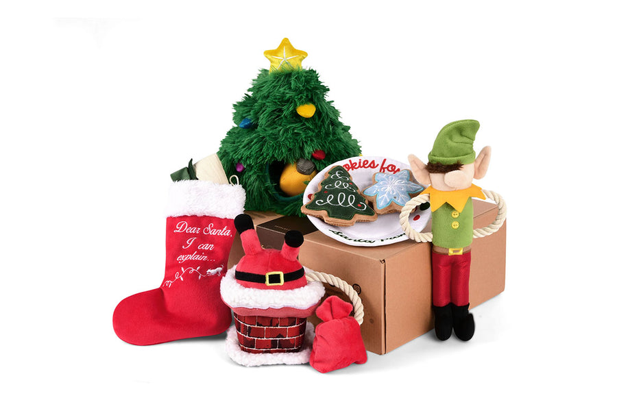 Merry Woofmas Collection Toy Set with gift box