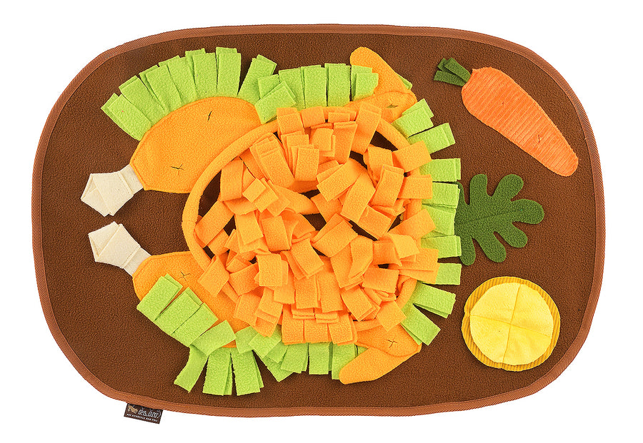 P.L.A.Y. Snuffle Mat - Thanksgiving-themed with turkey