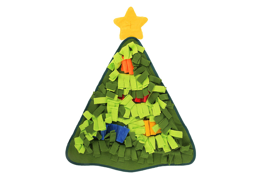 P.L.A.Y. Snuffle Mat - Holiday-themed with Christmas Tree