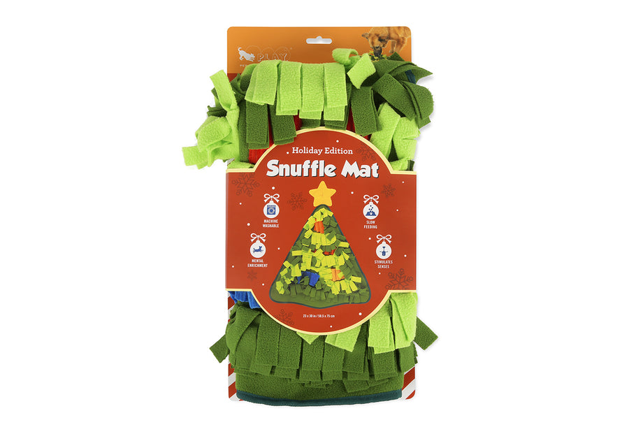 P.L.A.Y. Snuffle Mat - Holiday-themed in packaging