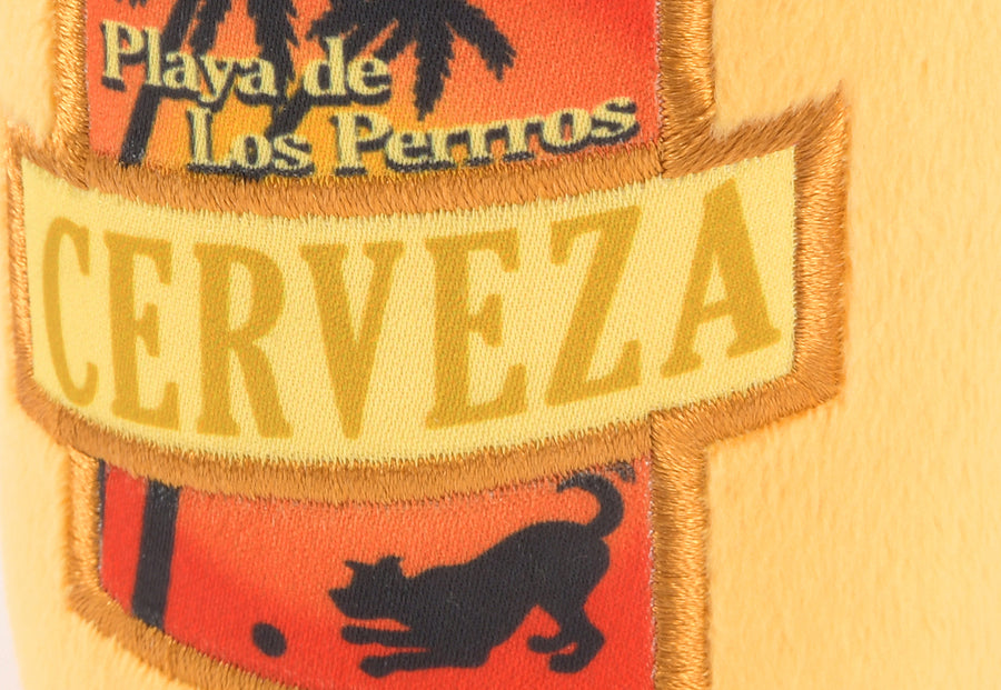 P.L.A.Y.'s Tropical Paradise Collection Canine Cerveza Toy close up