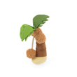 Load image into Gallery viewer, P.L.A.Y.&#39;s Tropical Paradise Collection Puppy Palm Toy with rope feature in action sliding through body of toy
