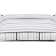 Load image into Gallery viewer, Seaside Boxy Bed in Sea Glass with stripes up head on
