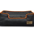 Load image into Gallery viewer, Urban Denim Lounge Bed by P.L.A.Y. with Mandarin Trim front view
