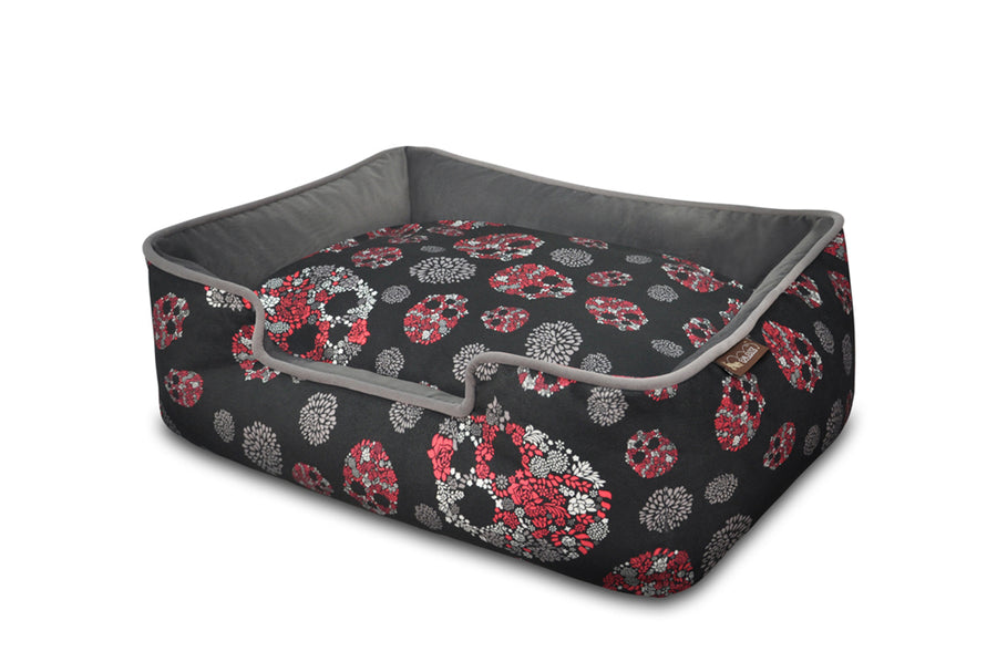 Variant: Skulls and Roses Lounge Bed PY3009ASF
