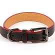 Load image into Gallery viewer, Napoli Collars by P.L.A.Y. - black and red collar shown fastened
