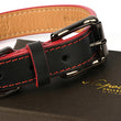Load image into Gallery viewer, Napoli Collars by P.L.A.Y. - black and red collar way on brown fancy gift box

