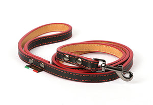 Napoli Leashes by P.L.A.Y. - Red and Black leash shown