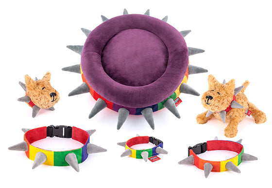 Gallery: Spiked! by P.L.A.Y. Plush Collars PYBIFF9001ASF