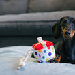 Load image into Gallery viewer, P.L.A.Y. Party Time Collection - Mini Size Pawfect Present Toy with Small Black Weiner Dog
